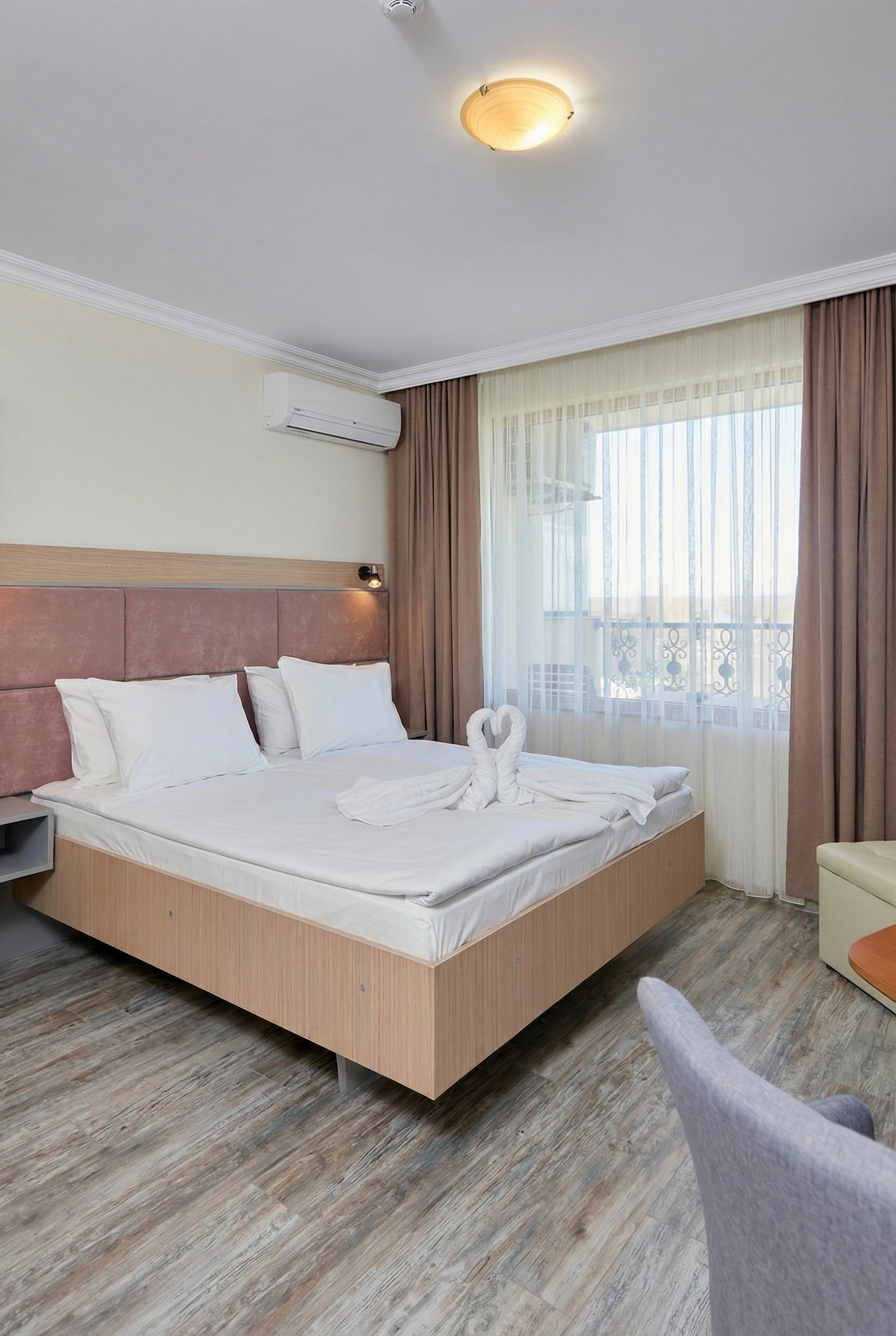 Двойна стая с морска гледка в Crotiria Beach Hotel Поморие